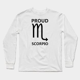 PROUD SCORPIO Long Sleeve T-Shirt